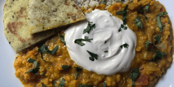 Red lentil dahl